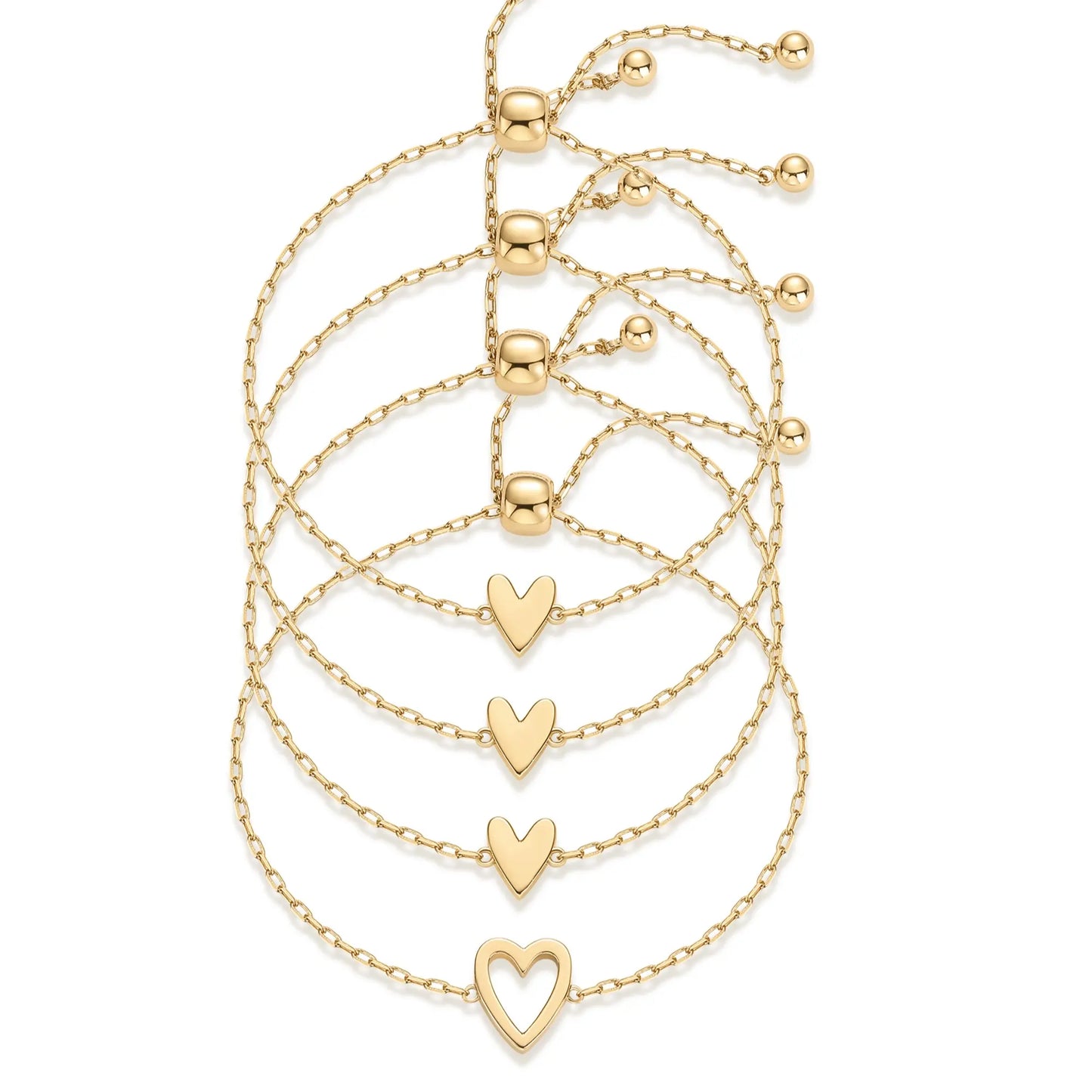 Heart to Heart - Matching Bracelet Set