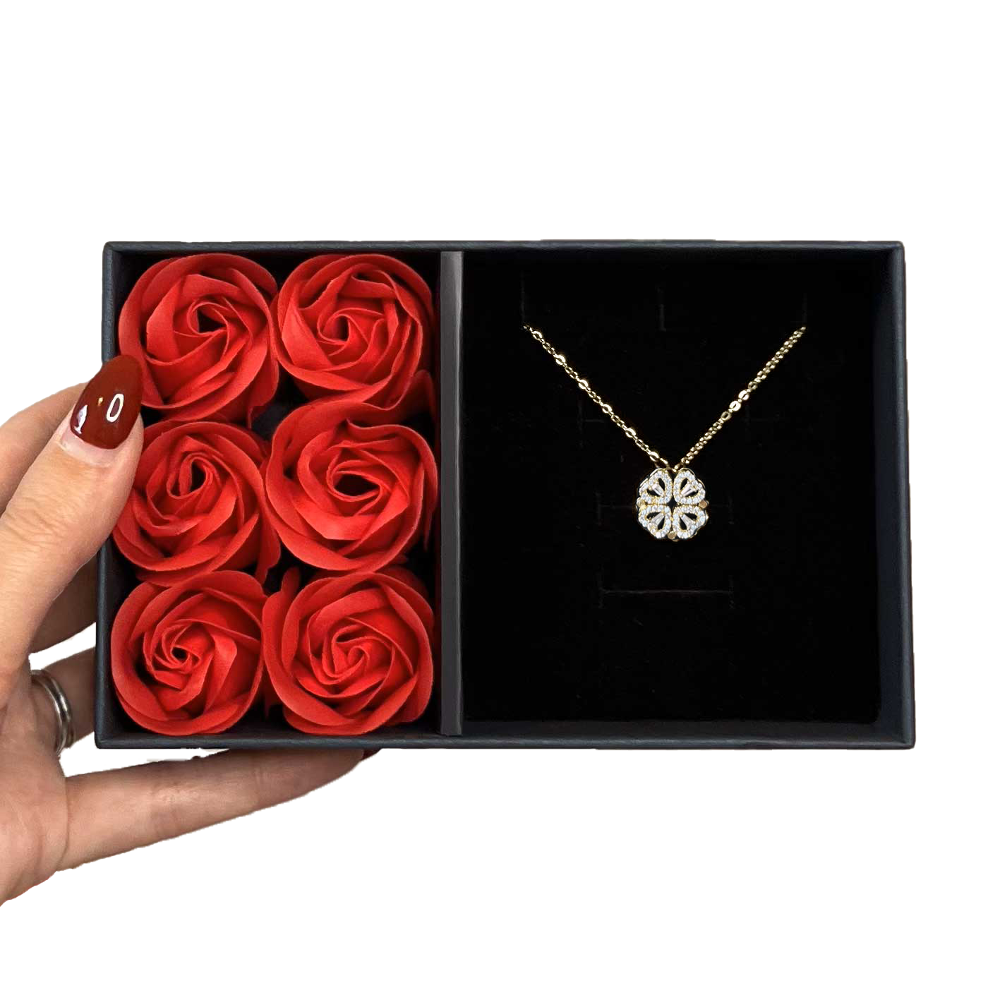 Premium Six Rose Gift Box