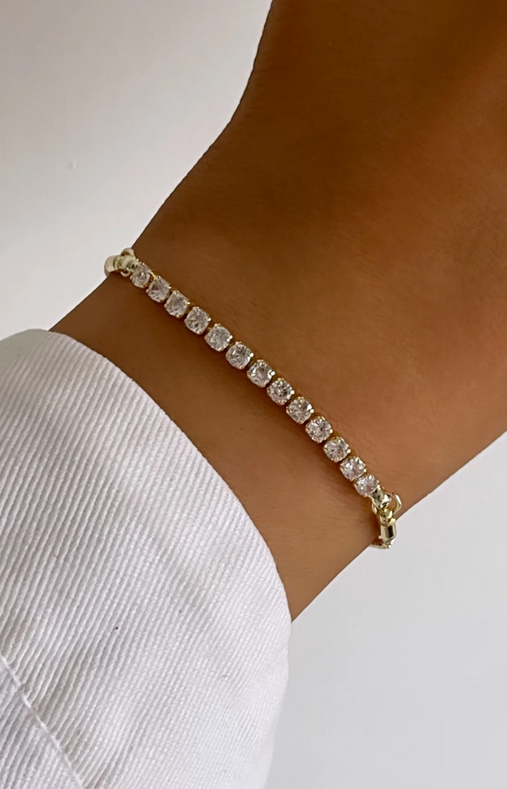 Demure Tennis Bracelet