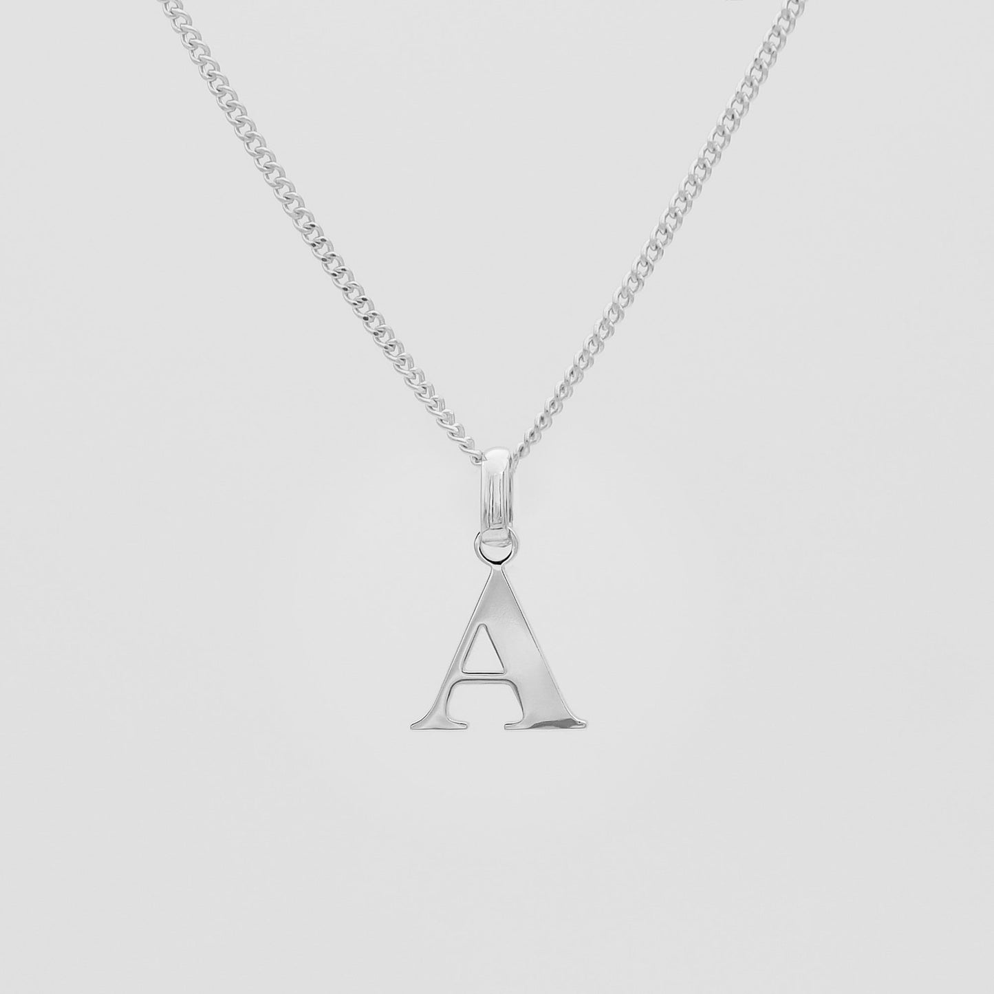 Elegant Initial Letter Necklace