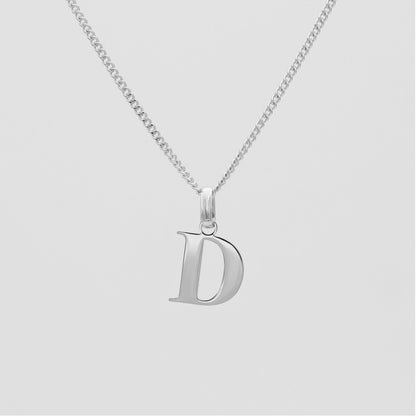 Elegant Initial Letter Necklace