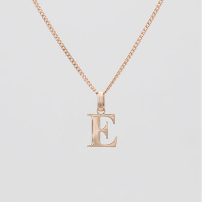 Elegant Initial Letter Necklace