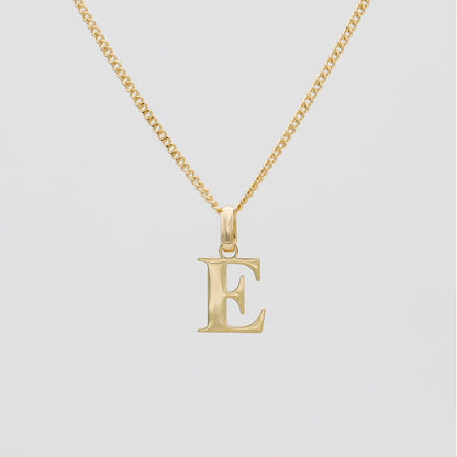 Elegant Initial Letter Necklace