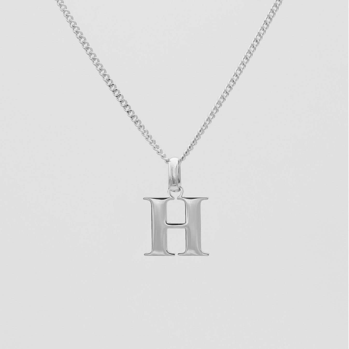 Elegant Initial Letter Necklace