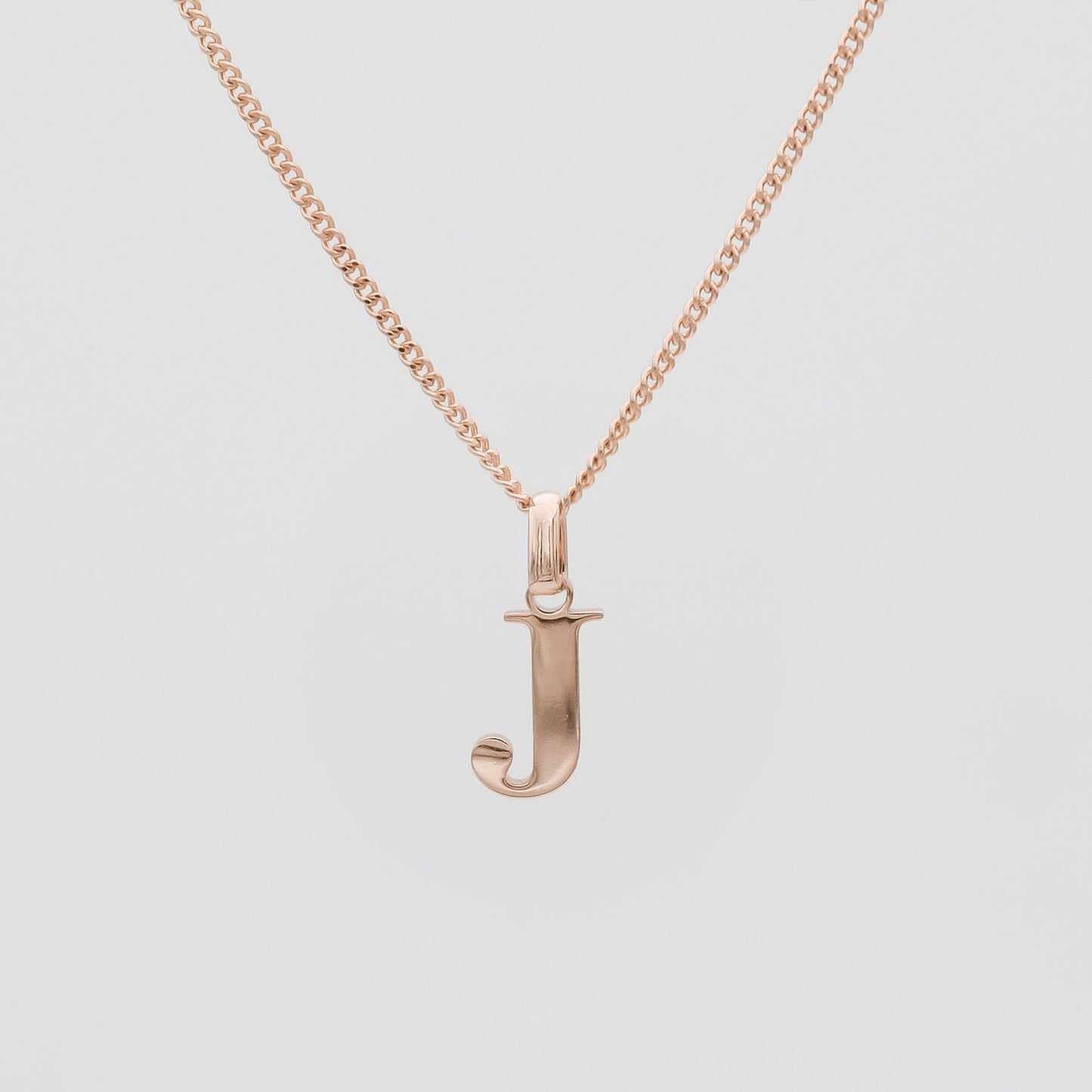 Elegant Initial Letter Necklace
