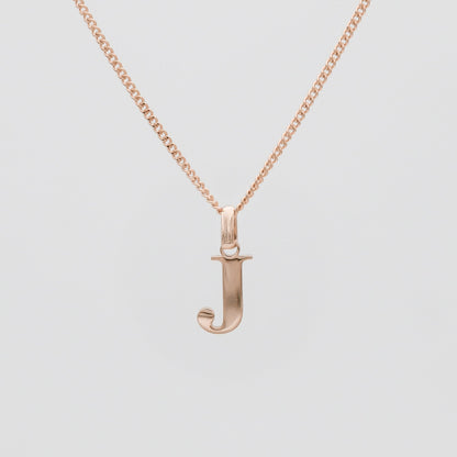 Elegant Initial Letter Necklace
