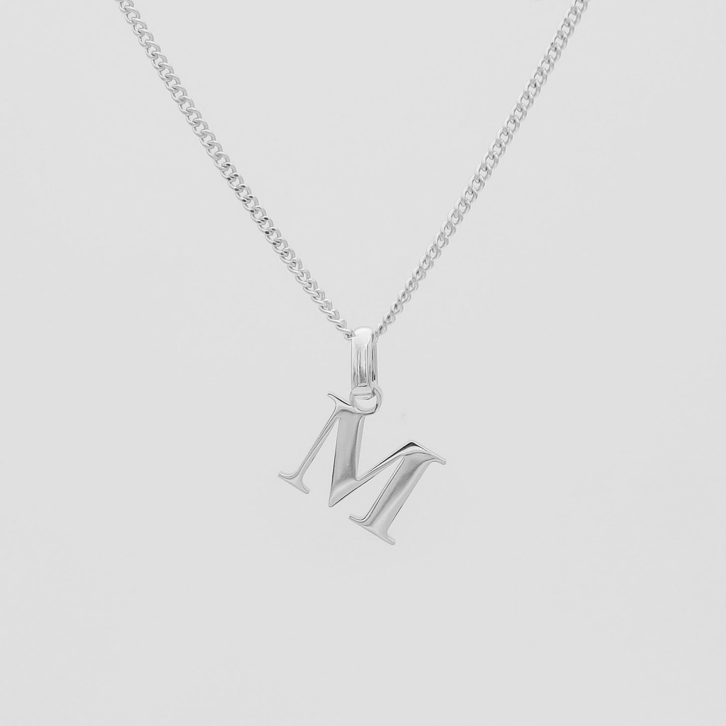 Elegant Initial Letter Necklace