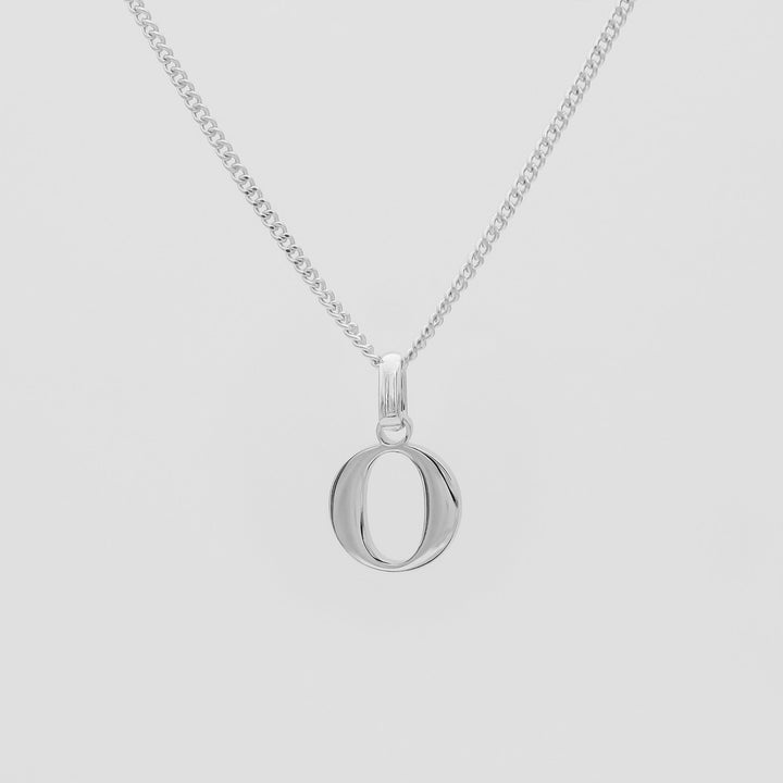 Elegant Initial Letter Necklace