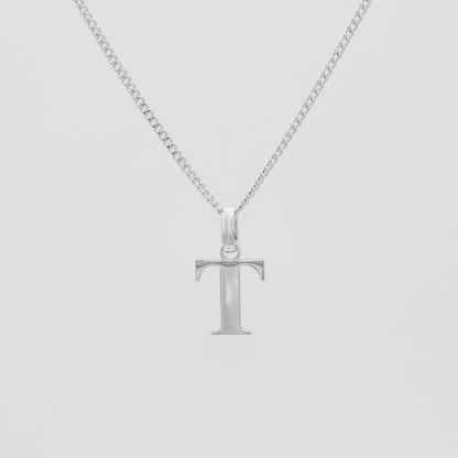 Elegant Initial Letter Necklace