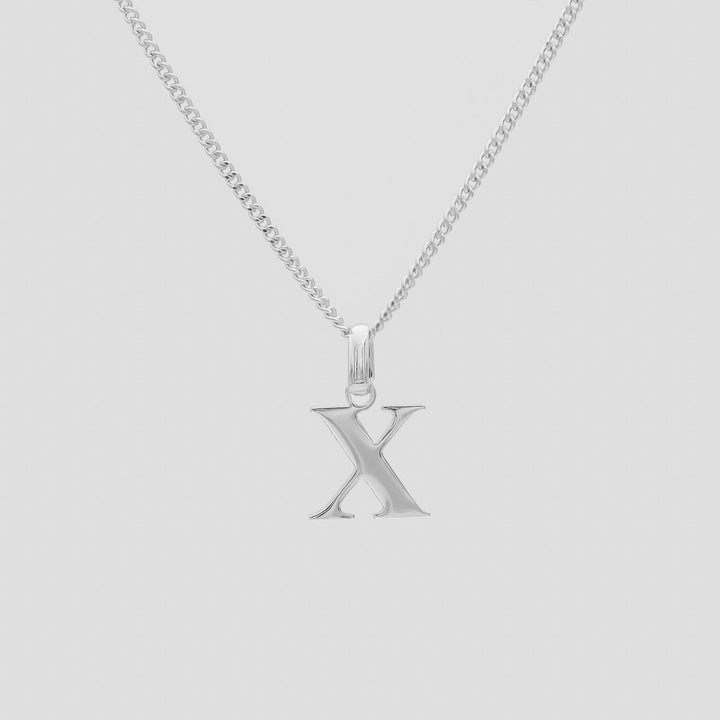 Elegant Initial Letter Necklace