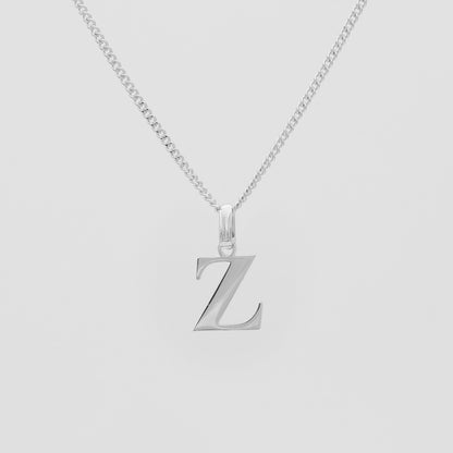 Elegant Initial Letter Necklace