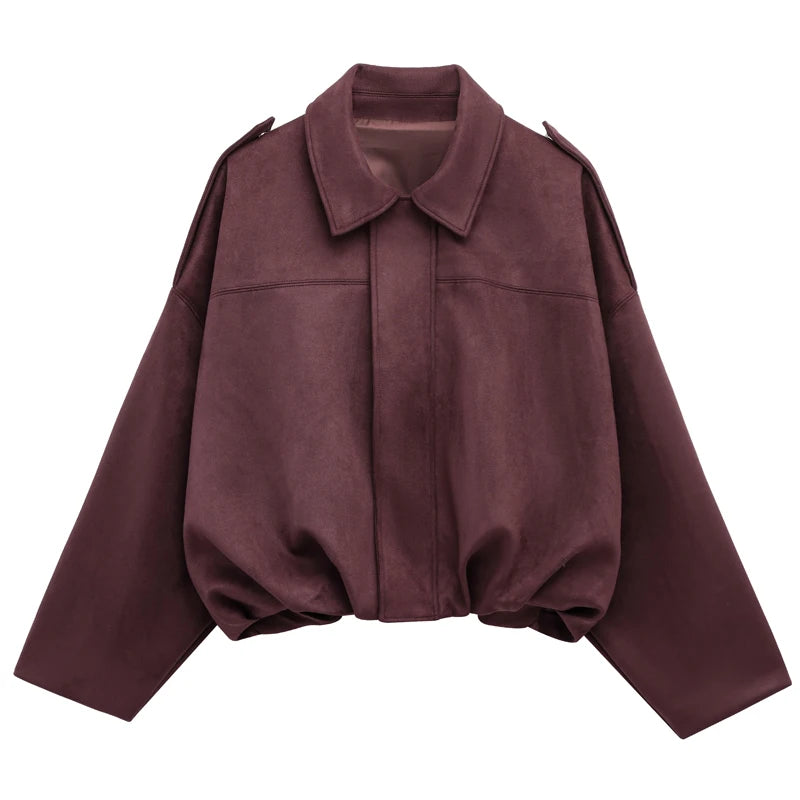 Bomber Suede Jacket