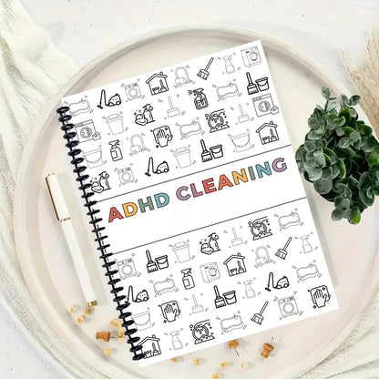 ADHD Cleaning Planner -  Daily Focus & Home Reset Notebook