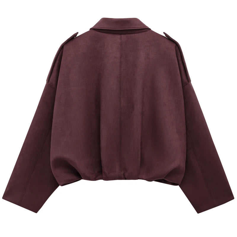 Bomber Suede Jacket