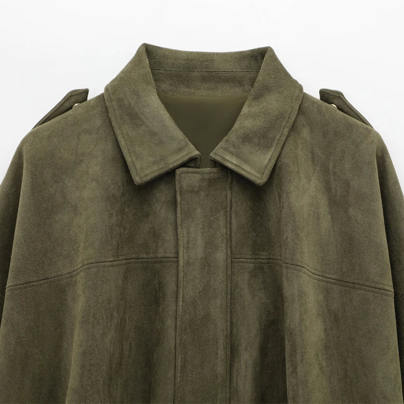 Bomber Suede Jacket