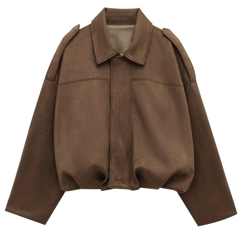 Bomber Suede Jacket