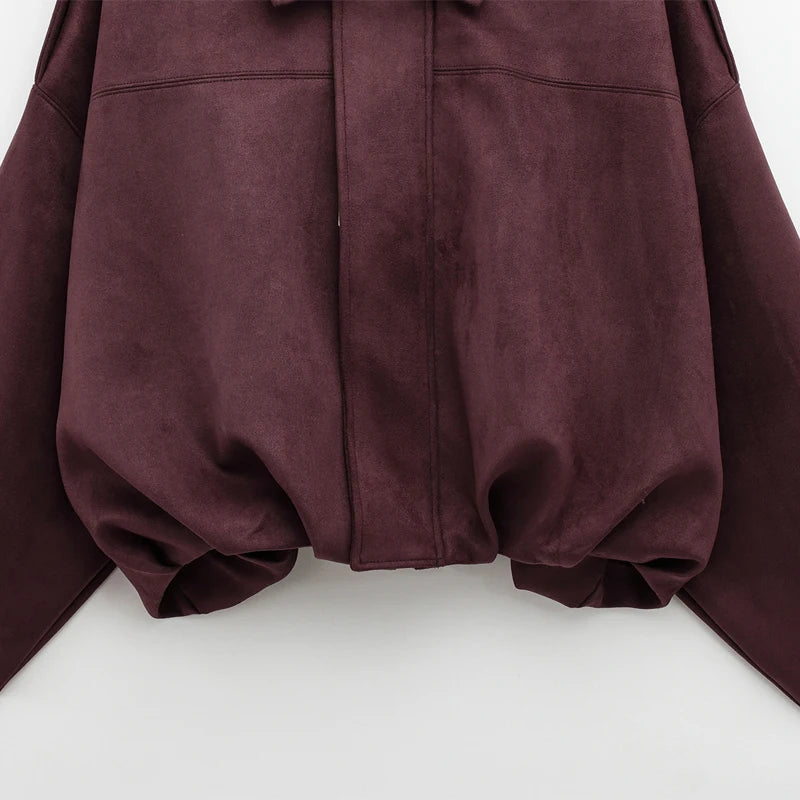 Bomber Suede Jacket