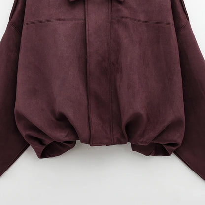 Bomber Suede Jacket