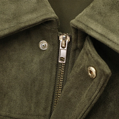 Bomber Suede Jacket