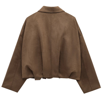 Bomber Suede Jacket
