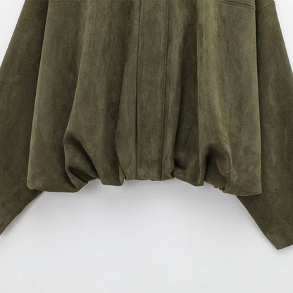 Bomber Suede Jacket