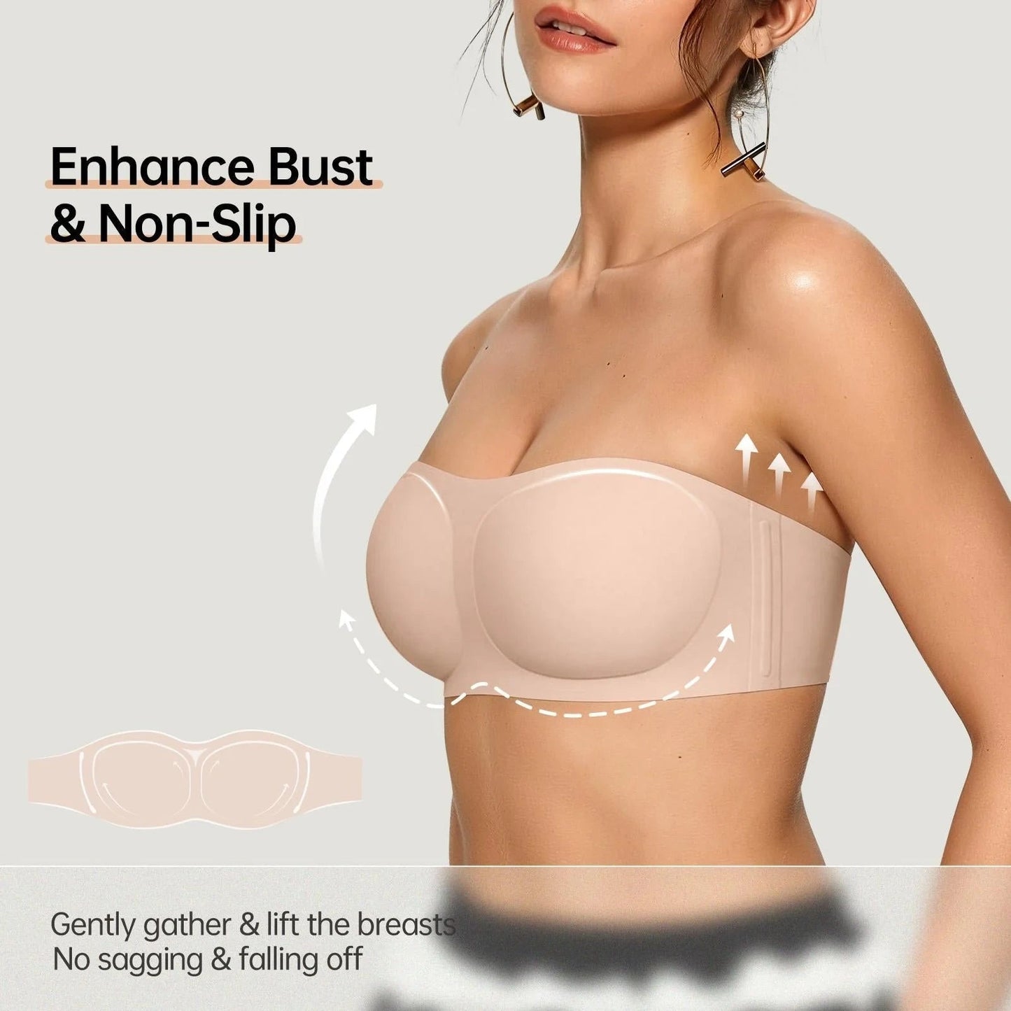 CloudLock™ Strapless Bra