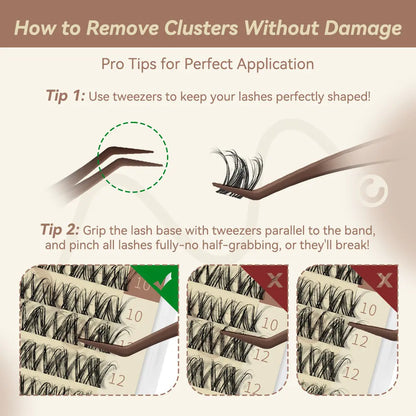 Wispy Spike Lash Cluster Kit