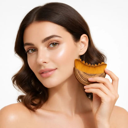 LymphaSculpt™ Gua Sha Facial Contour Brush