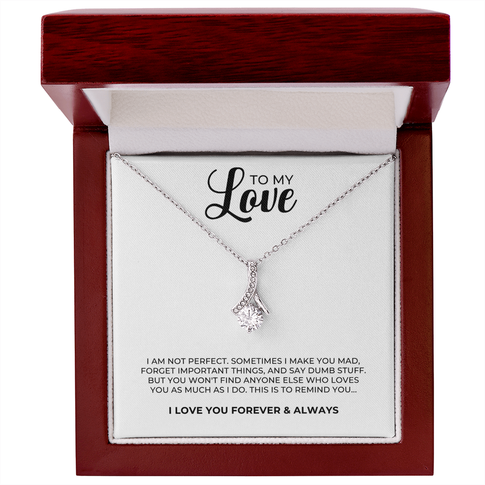 To My Love - Forever & Always Necklace