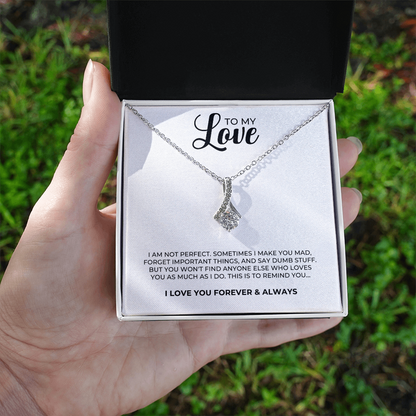 To My Love - Forever & Always Necklace
