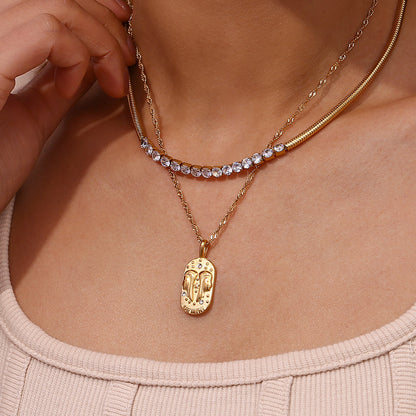 Taurus - Baroque Constellation Necklace